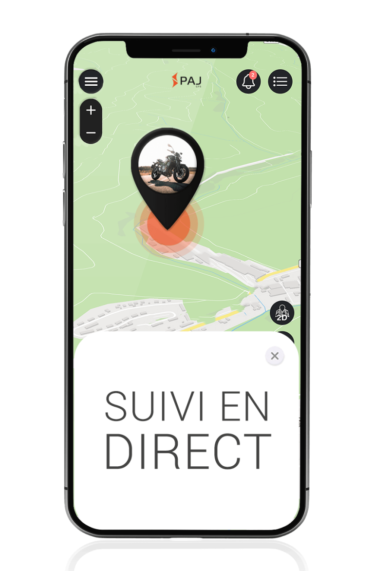 App traceurs gps moto -Suivi en temps réel