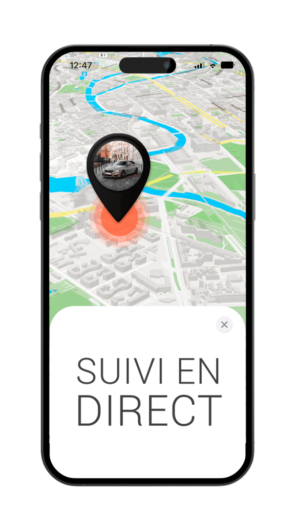 Traceur GPS pour voiture : suivi en direct et alarmes antivol