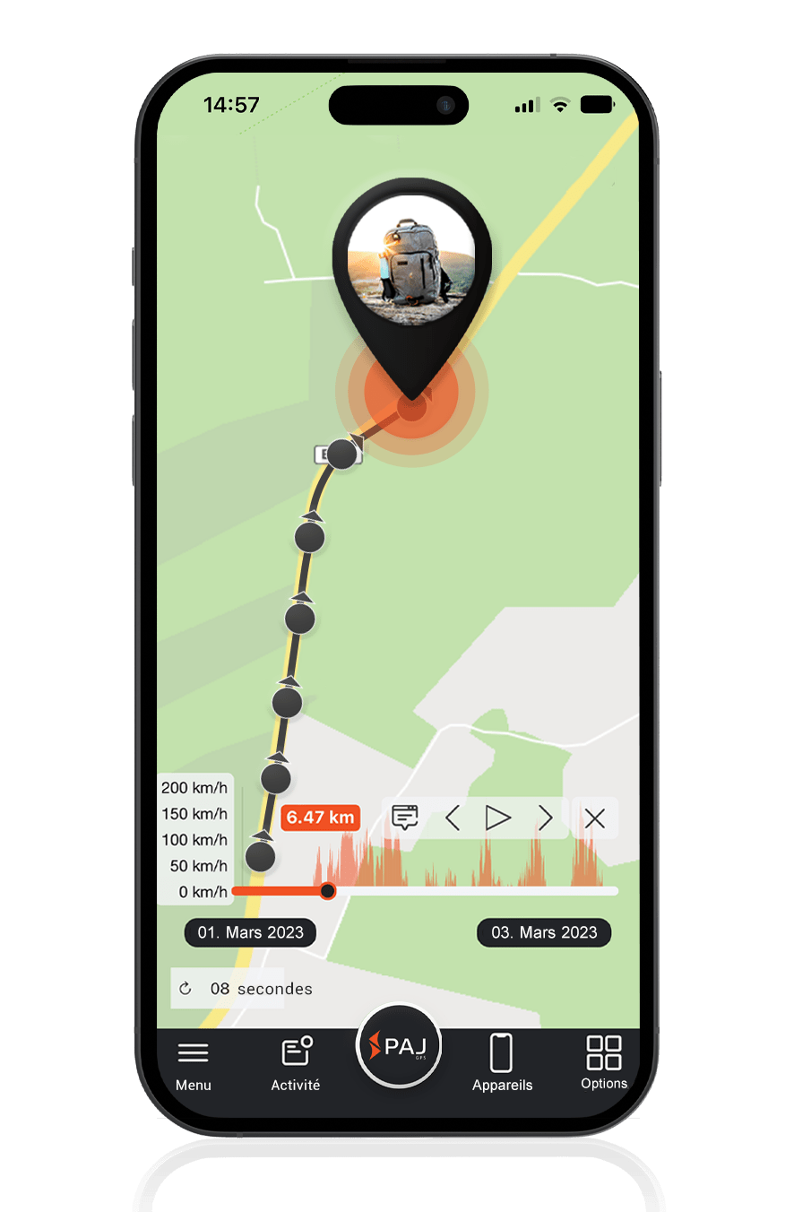 Traceur GPS ALLROUND Finder 4G - Suivi EN DIRECT